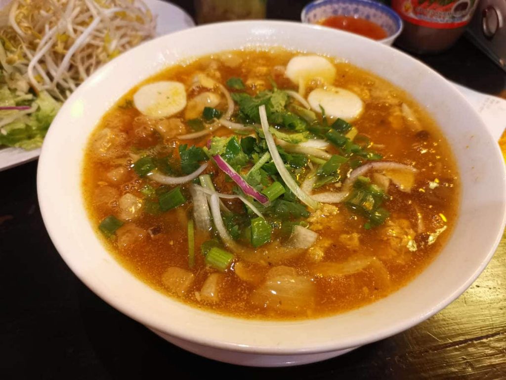 Crab Meat Noodle Soup